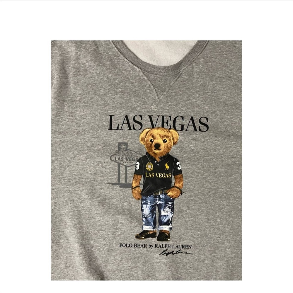Polo bear crew neck